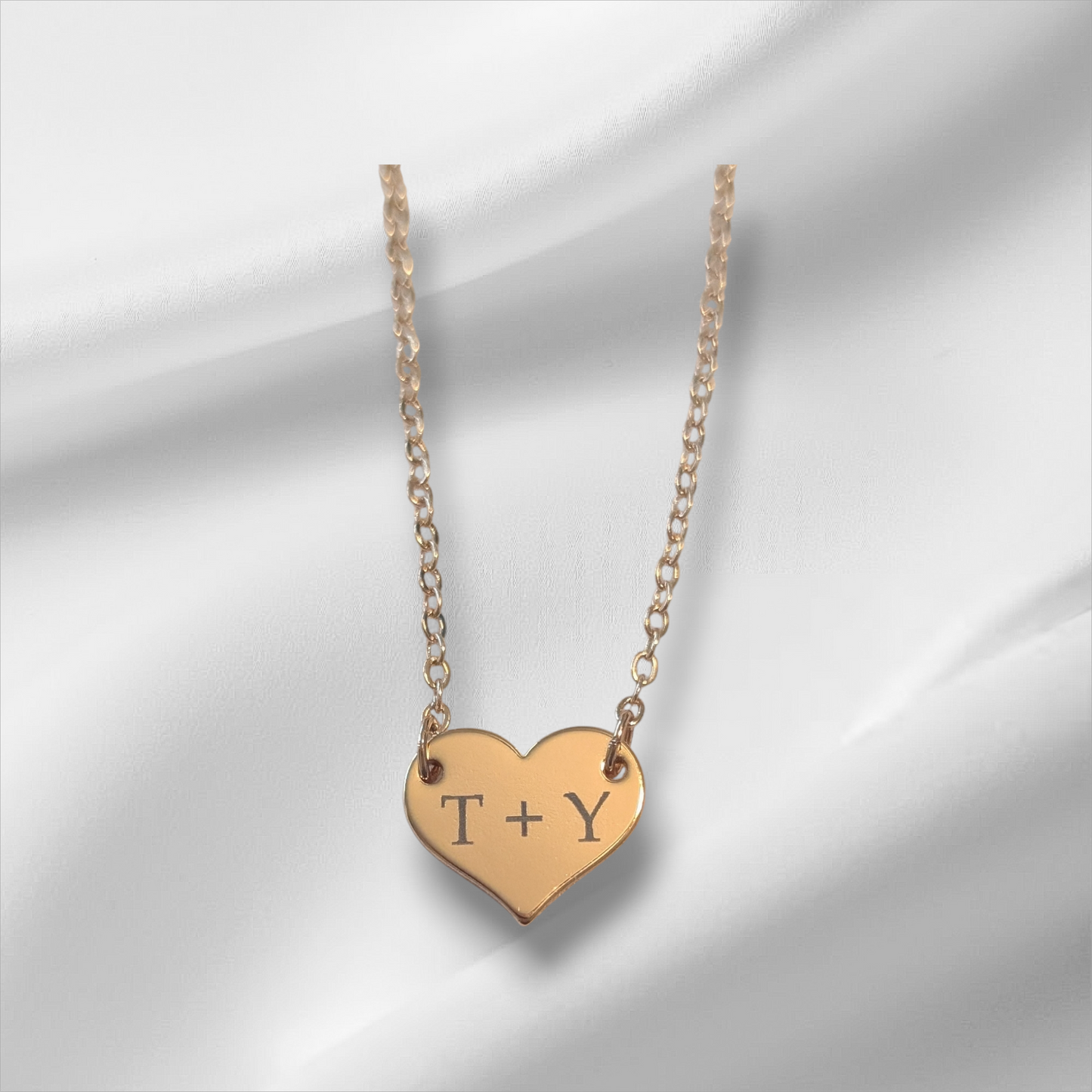 Heart pendant necklace. Custom and personalized gold and silver. Shipping available. Email e3custominfo@gmail.com with customization information for your order.
