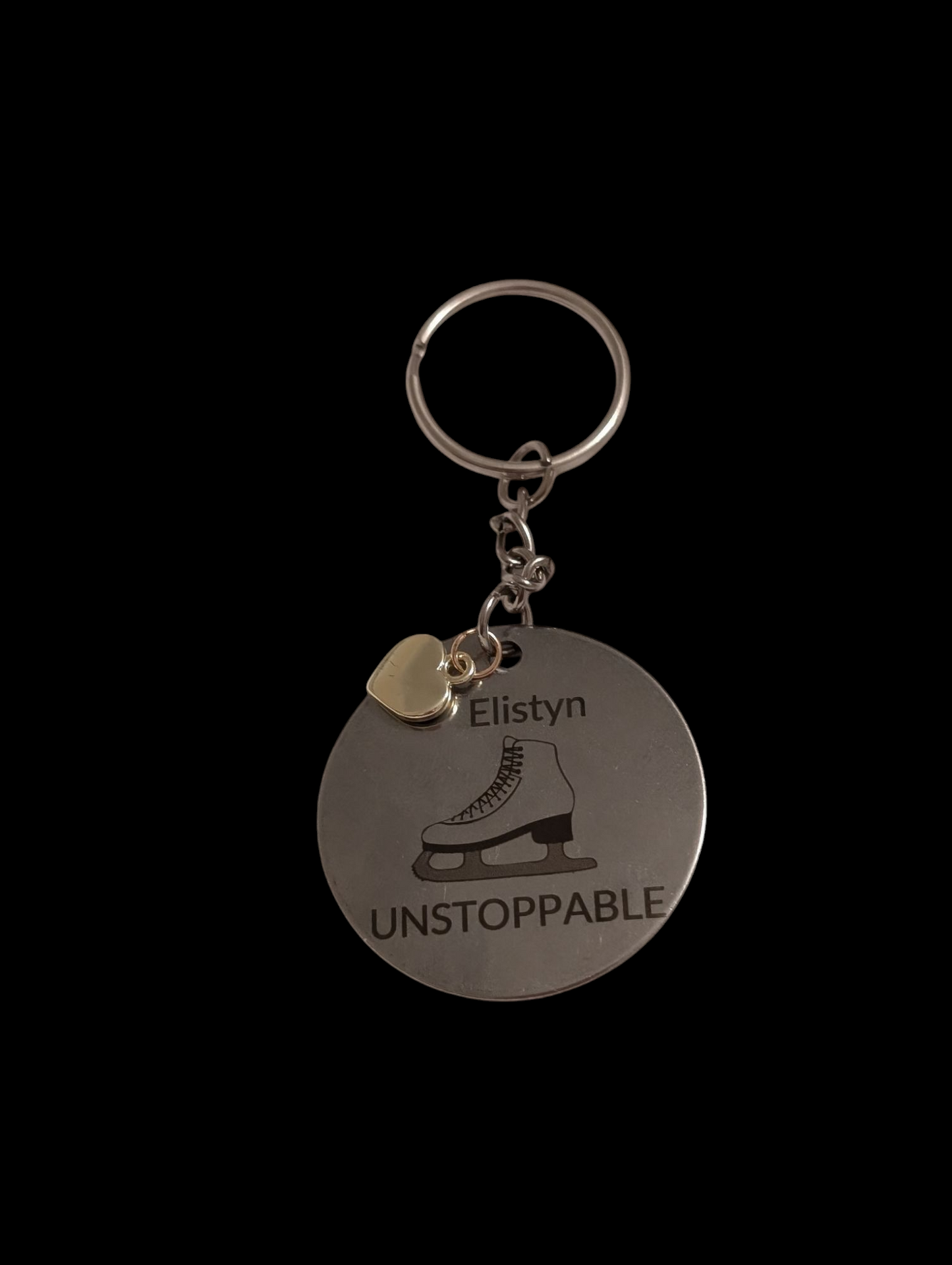 Custom personalized keychain. Shipping available. Email e3custominfo@gmail.com with customization information for your order.